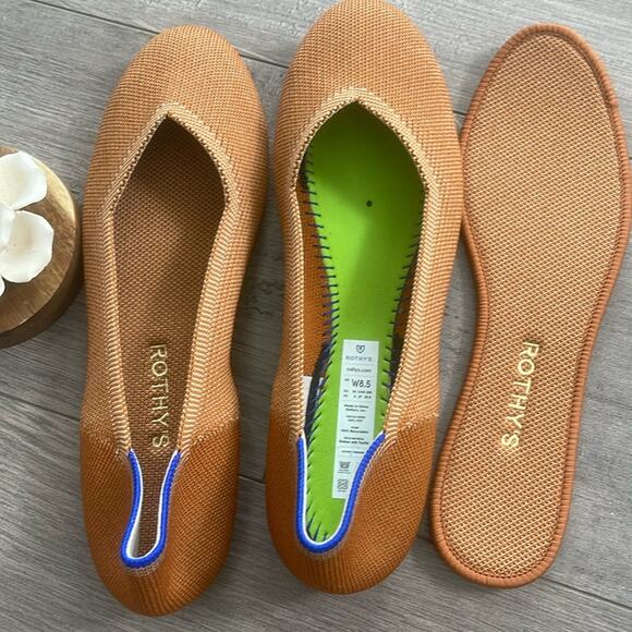 Rothy's  round toe amber size 8.5 woman's flat Flats - Picture 6 of 8